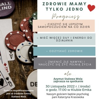 Zdrowie tylko jedno