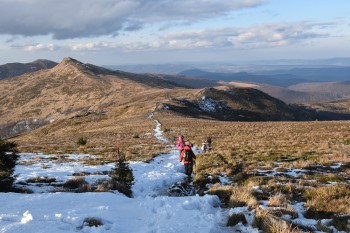 na szlaku Bieszczady