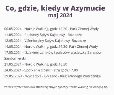 Co w Azymucie maj 2024